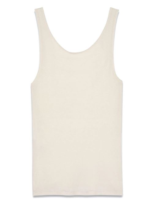 Tank top with logo SAINT LAURENT | 504959YB2OZ9502